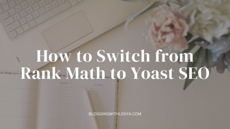 How to Switch from Rank Math to Yoast SEO