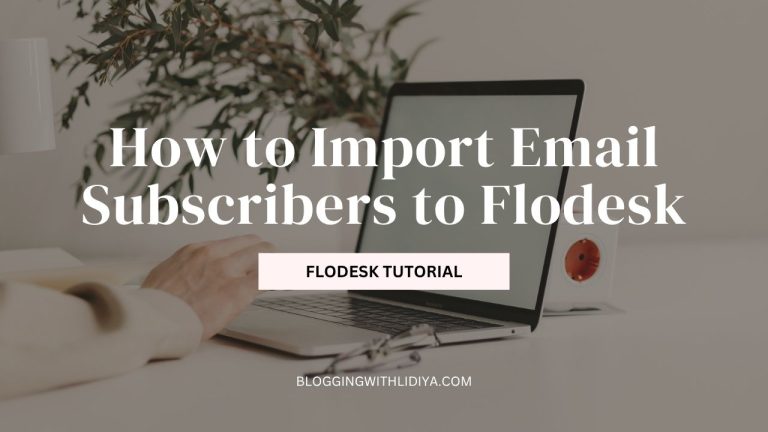 How to Import Email Subscribers to Flodesk